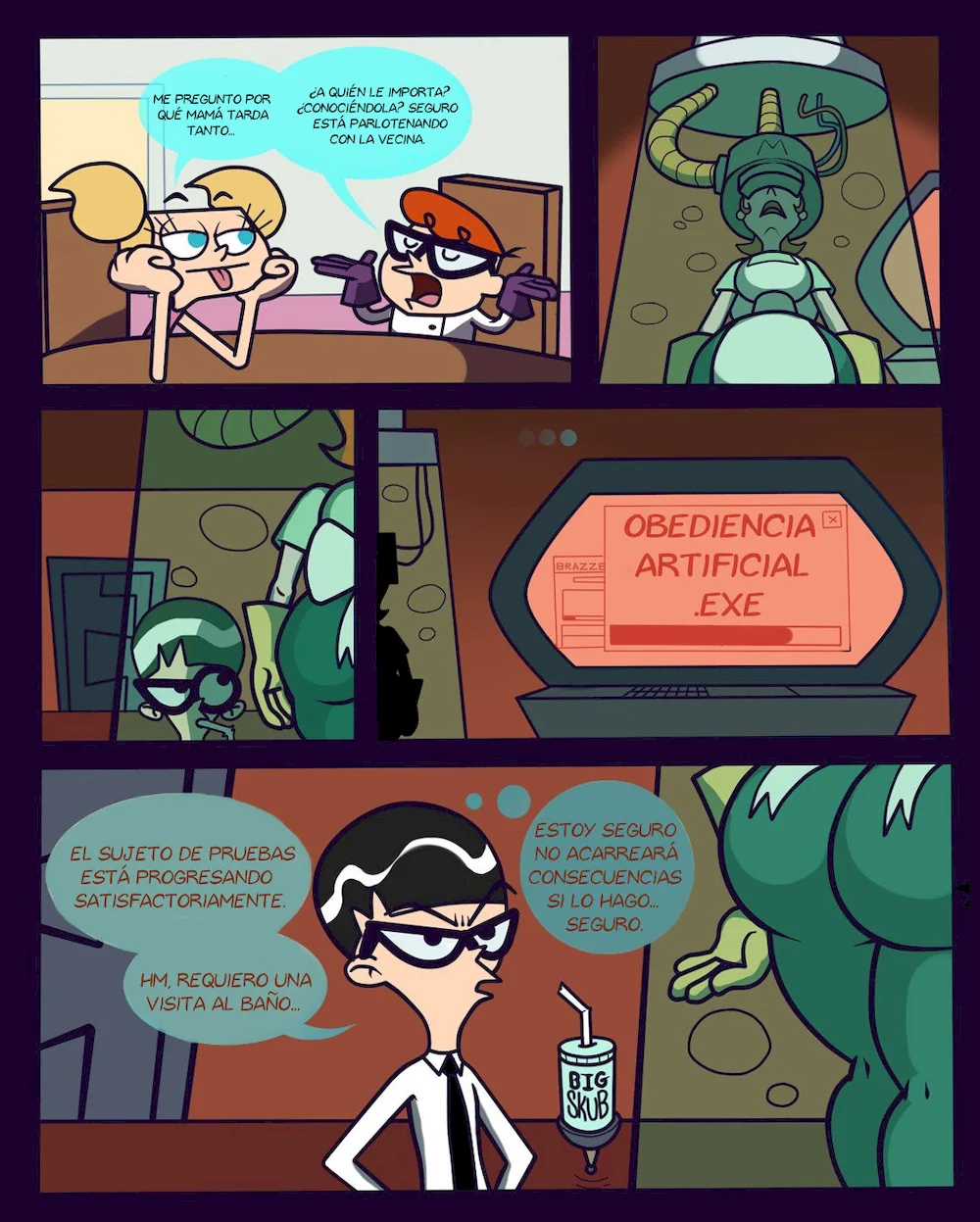 Controlando a la Mamá de Dexter | xKomics