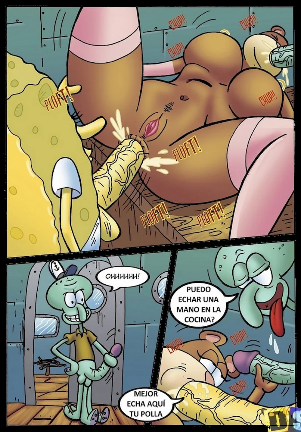 Bob Esponja Orgía xKomics.com - Comics Porno Gratis